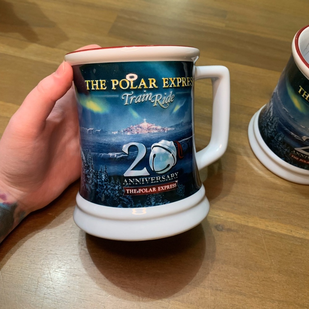 The Polar Express Train Ride Mug Set - Picture 2 of 5